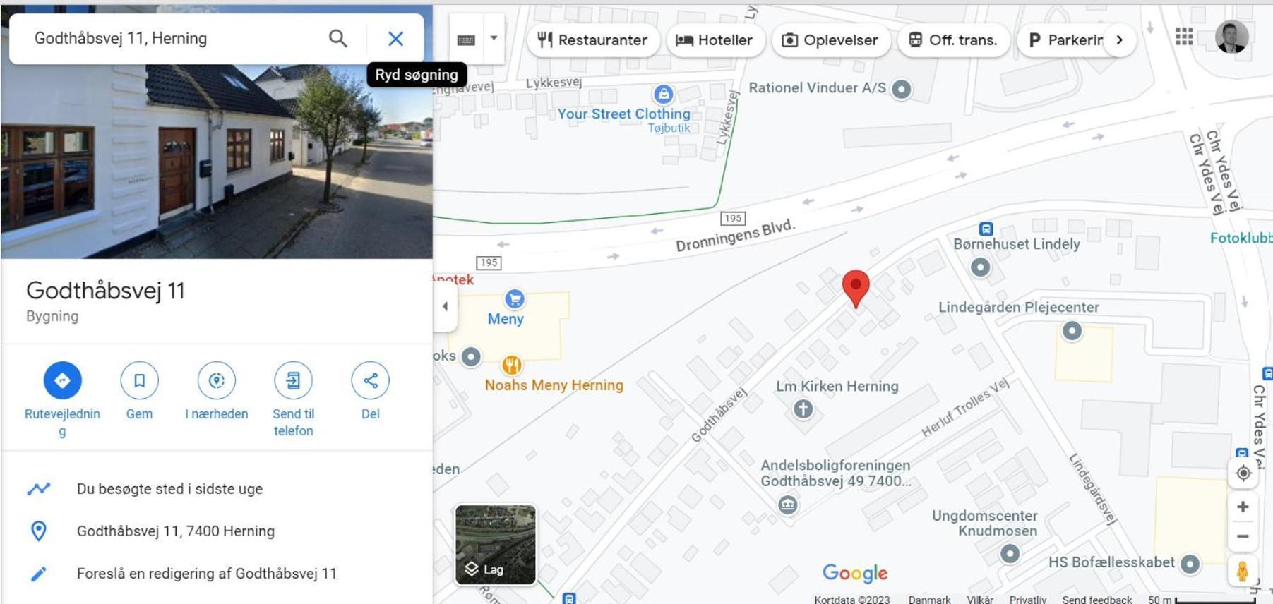 Taet Pa Centrum & Mch/Boxen - Huset Nr. 11 Herning Luaran gambar